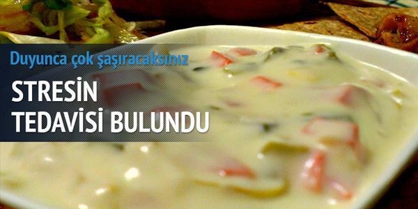 Strese karşı, turşu ve yoğurt formülü