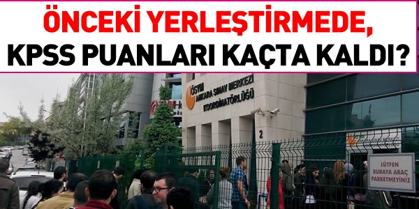 KPSS puanları, geçen yıl kaça kadar düşmüştü?