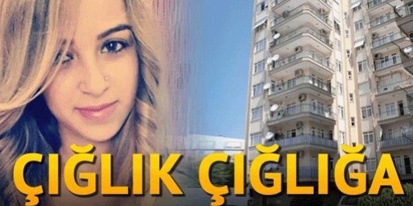 Genç kızın mucize kurtuluşu: 7'nci kattan 5'inci kata düştü