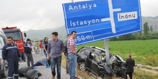 Eskişehir'de feci kaza: 4 ölü