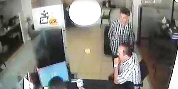 Bankada pişti: Dolandırıcısıyla karşı karşıya