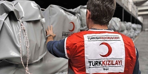 Kızılay'dan Irak'a gıda yardımı