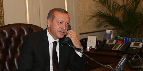Erdoğan, TBMM Başkanı Yılmaz'ı tebrik etti