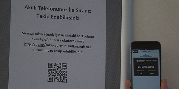 Doktor kapısındaki yoğunluğa teknolojik çözüm