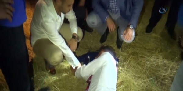 MHP konvoyunda kaza: 4 yaralı