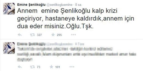 Yazar Emine Şenlikoğlu kalp krizi geçirdi