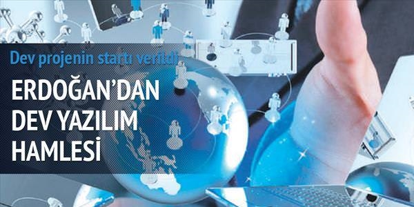 Cumhurbaşkanı'ndan dev yazılım hamlesi