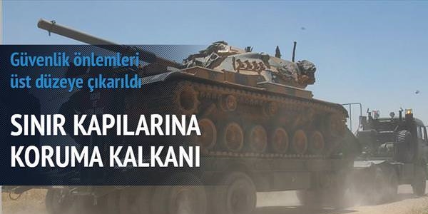 13 sınır kapısına koruma kalkanı