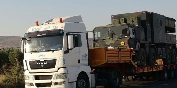 Sınıra roket ve füze sevkiyatı