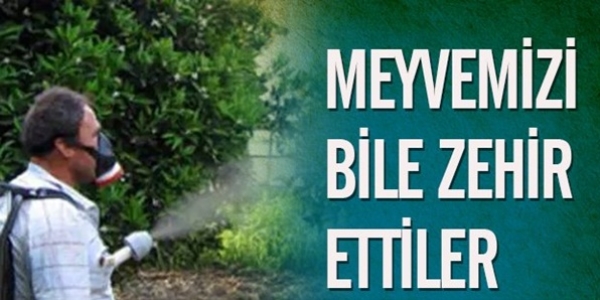 Gıda Bakanlığı'ndan 'Meyvemizi bile zehir ettiler' açıklaması