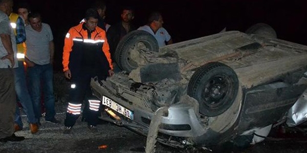 Yozgat'ta trafik kazas: 5 l
