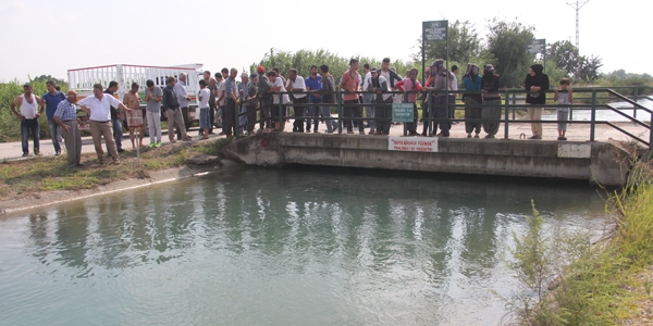 Adana'da iki karde sulama kanalda kayboldu