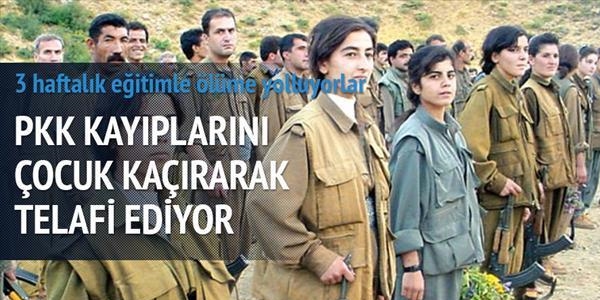 PKK 5 bin çocuğu kaçırdı