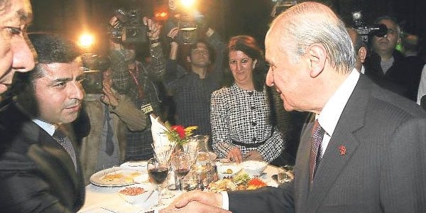 Koalisyon olmazsa MHP-HDP aynı kabinede birlikte çalışacak