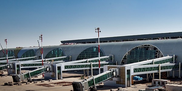 Diyarbakır Havalimanı yeni terminalinde sona doğru