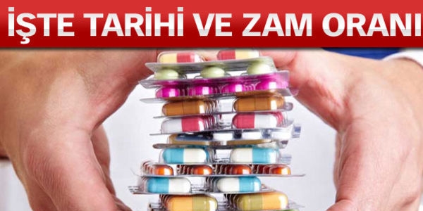 İlaca yüzde 4 zam geliyor