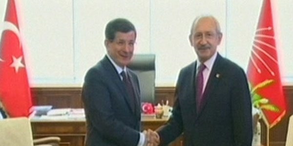 Davutoğlu-Kılıçdaroğlu görüşmesi sona erdi