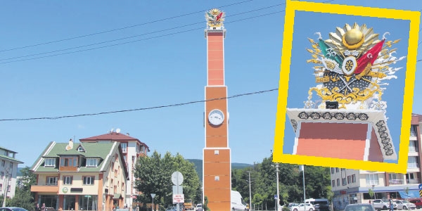 Baz istasyonuna Osmanlı arması!