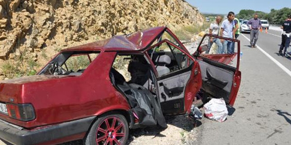 Yozgat'ta kaza: 1 �l�, 5 yaral�