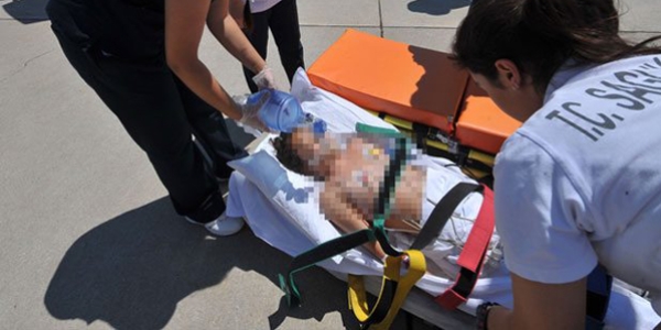 Havada duran kalbi apronda m�dahaleyle �al��t�r�ld�