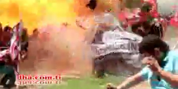 İşte Suruç'taki patlama anı- Video