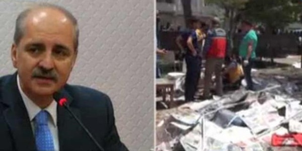 Kurtulmuş: Olayın korunaklı bir yerde olması hayli ilginç