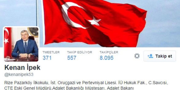 Adalet Bakanlığı sosyal medyada