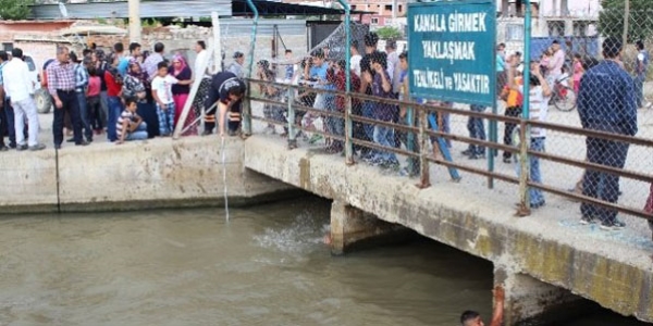 Sulama kanalına giren üniversite öğrencisi kayboldu