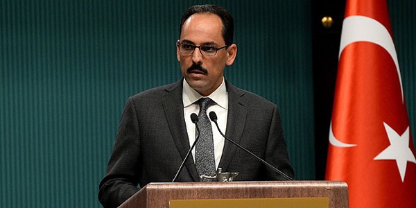 Kalın: Demirtaş'ın iddiaları kabul edilemez
