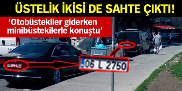 CHP-MHP sokağında aynı plaka iki araçta!