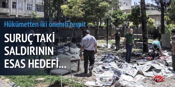 Suruç'ta hedef Gezi ve 6-8 Ekim'i birleştirmek