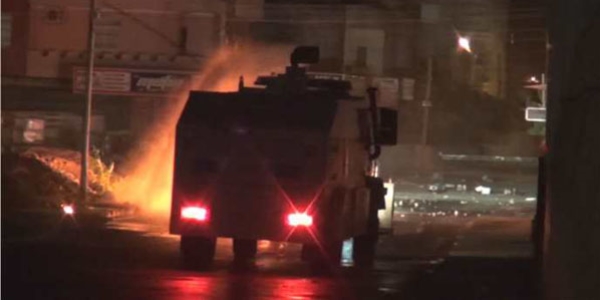 Mersin'deki eylemlerde 8'i polis 14 kişinin yaralandı