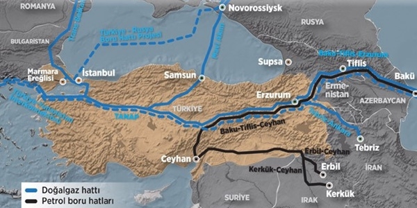 Enerjide Türkiye'nin stratejik önemi artıyor