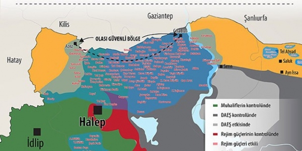 Türkmen varlığı da güvenli bölgeye bağlı