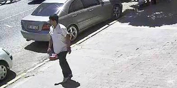 Canl� bomba oraya b�yle girmi�