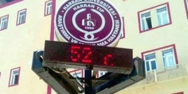 Şanlıurfa'da dereceler 45'i gördü!