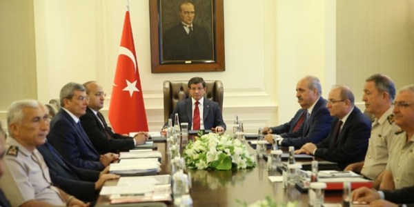 Çankaya Köşkü'nde güvenlik toplantısı başladı