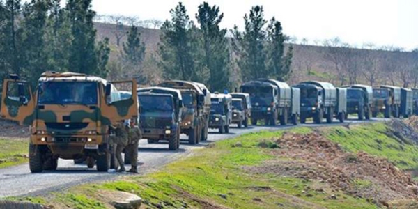 Elazığ'da askeri konvoya saldırı