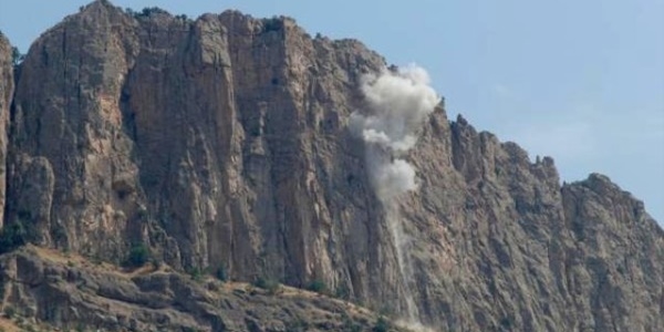 PKK'dan jandarma bölüğüne havanlı saldırı