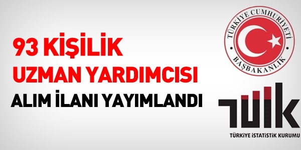 93 kişilik uzman yardımcısı alım ilanı yayımlandı