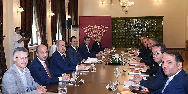 AK Parti-CHP heyetleri son kez toplandı