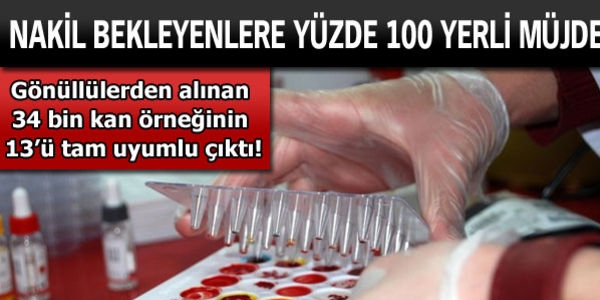 13 lösemi hastasına tam uyumlu kemik iliği bulundu