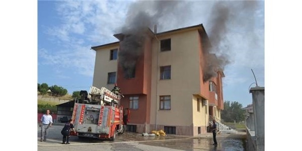 Aynı yurtta bir haftada ikinci yangın