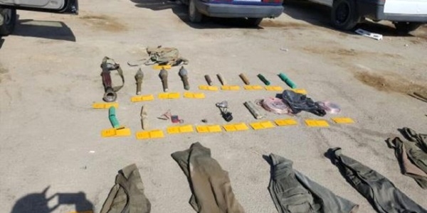 Yüksekova'da çok sayıda mühimmat ele geçirildi