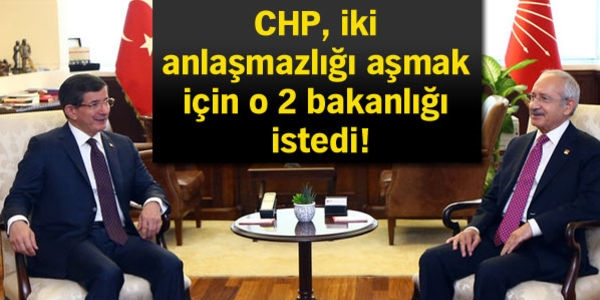 'Bu iki 2 bakanlık bize bırakılırsa sorunlar aşılır'