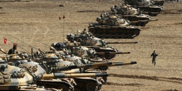 Suriye snrna tanklar konulandrld