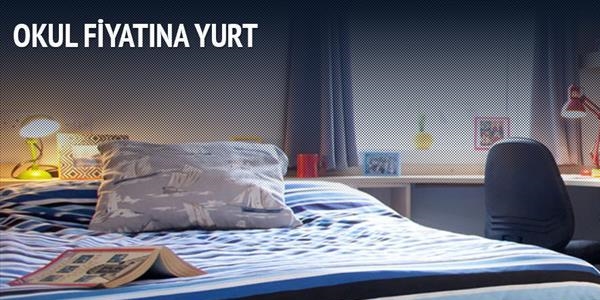 Okul fiyatına yurt
