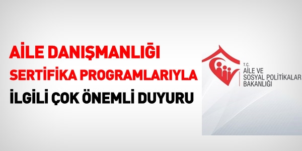 Aile Danışmanlığı Sertifikası ne işe yarar?
