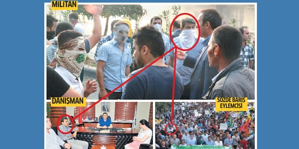 HDP'nin maskeli yz