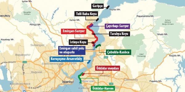 Boğaz'ın iki yakası birbirine 8 metre daha yaklaştı